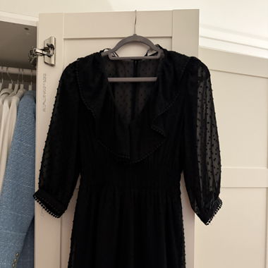 Schwarze Overall 