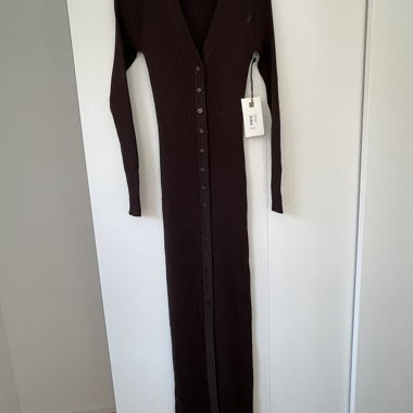 STAUD Maxi Shoko Sweater Dress