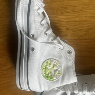 Baskets Converse blanches