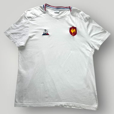 T-shirt bianco France Le Coq sportif