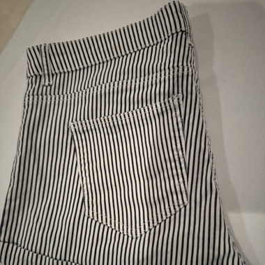 Gestreifte shorts
