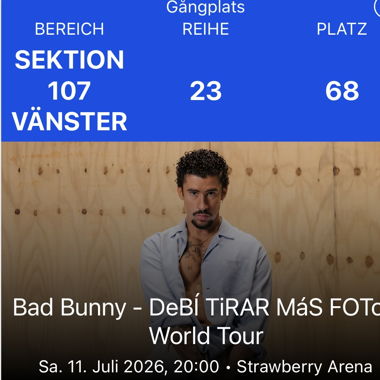 Bad Bunny Tickets
