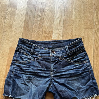 Vintage Low waist kurze hose