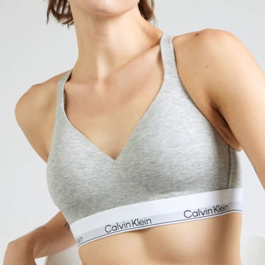 Reggiseno Calvin Klein grigio XL