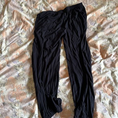 Pantalons de yoga noirs