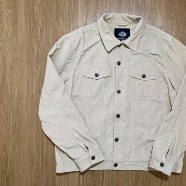 Dickies Cordjacke beige XXL Herren Übergangsjacke
