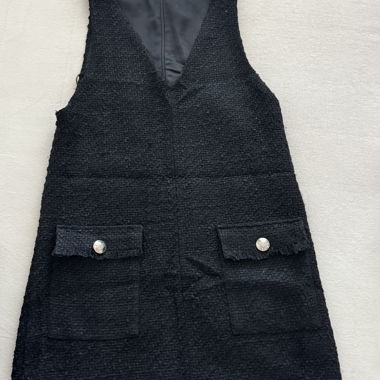 MNG robe sans manches noire