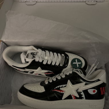 Bape Sta low (Color blick shark black)