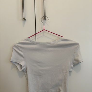 T-shirt bianco semplice
