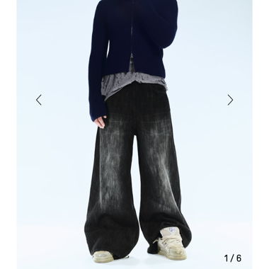 Weekday x Cheap Monday jeans wide leg
