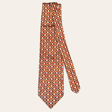Cravate soie vintage/tie/Seidenkrawatte 