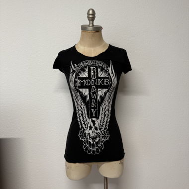 Black Runaway Monks T‑Shirt