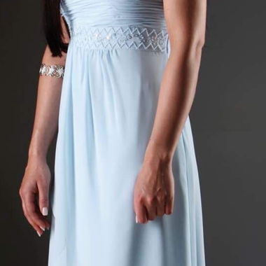 Cocktailkleid hellblau gr 36