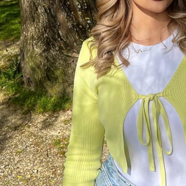 Yellow Cardigan