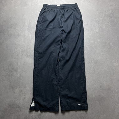 Vintage Nike Baggy Trackpants Black S/M