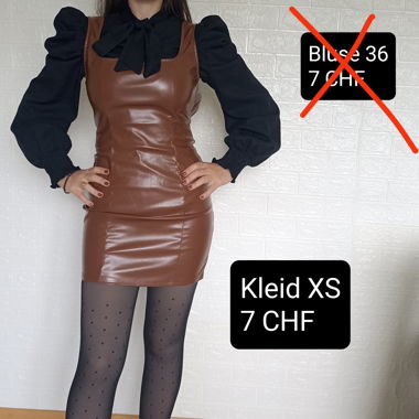 Kleid Kunstleder