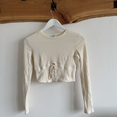 Crop top manches longues