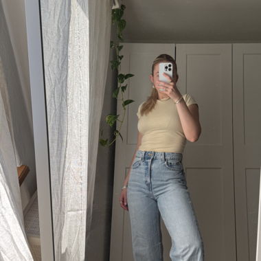 Zara Jeans Straight-Leg