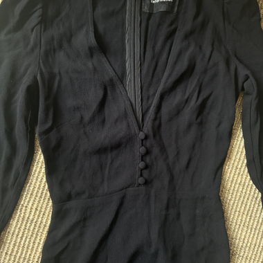 Schwarzes Kleid von Reformation