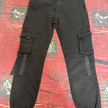 Black Cargo Pants