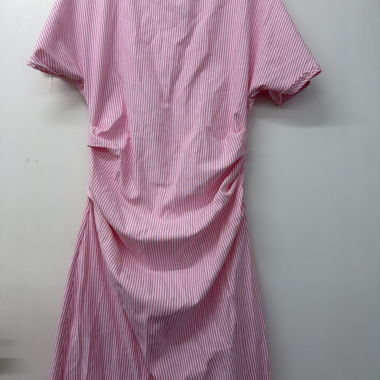 Pink striped dress