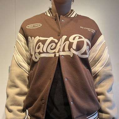 Braune Jacke