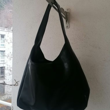 Tasche Kunstleder Schwarz NEU