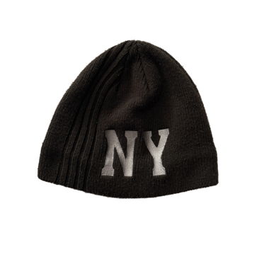 grey NY beanie