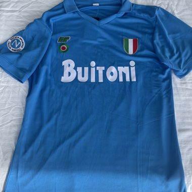 Maillot Maradona SSC Napoli Buitoni n° 10 1987