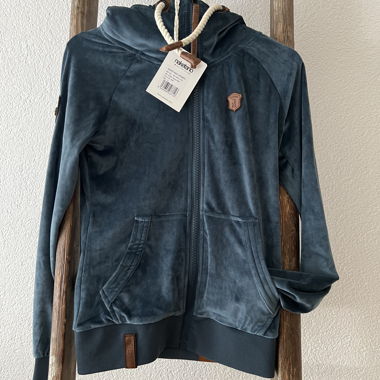 Felpa con cappuccio e zip