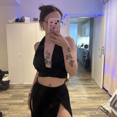 Black Shein Set