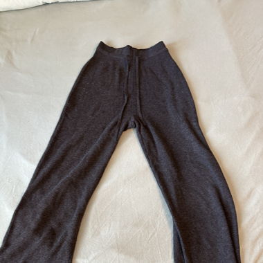 Stoffhose Uniqlo grau
