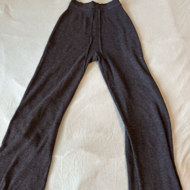 Stoffhose Uniqlo grau