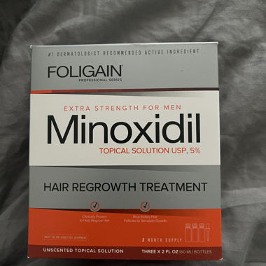Minoxidil for hair loss, Foligain