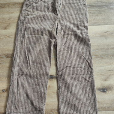 Cotton wide-leg trousers 