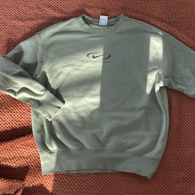 Felpa verde Nike Sportswear XS