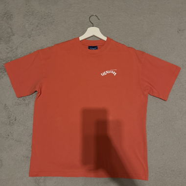 T‑shirt oversize arancione