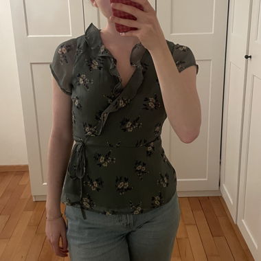 Camicia Vero Moda con motivo floreale