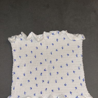 trägerloses crop top