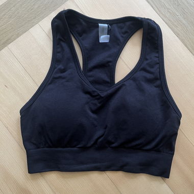 Reggiseno sportivo nero