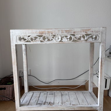 White Wooden Shelf