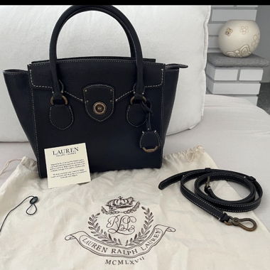 Lauren Ralph Lauren schwarzer Shopper
