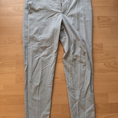 Lindbergh grey fabric trousers