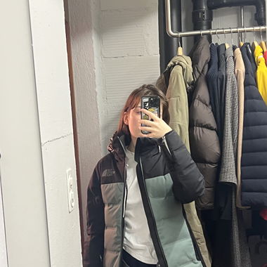 The North Face ski puffer jacket