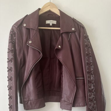 Veste bordeaux 