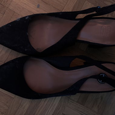 Ballerines slingback noires ASOS