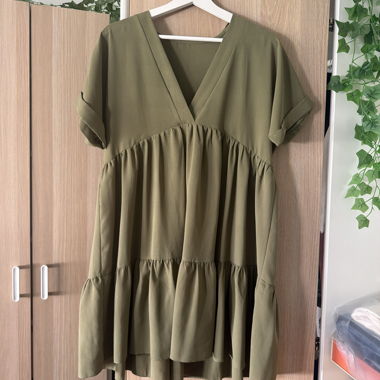 Robe tunique kaki