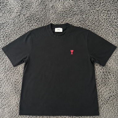 AMI Paris Black T-Shirt