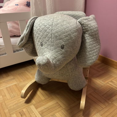 Sedia a Dondolo Elefante Nattou