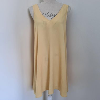 Forever21 Sleeveless Dress Yellow